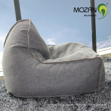 Suave cómodo perezoso niño beanbag silla cubierta de tela de interior